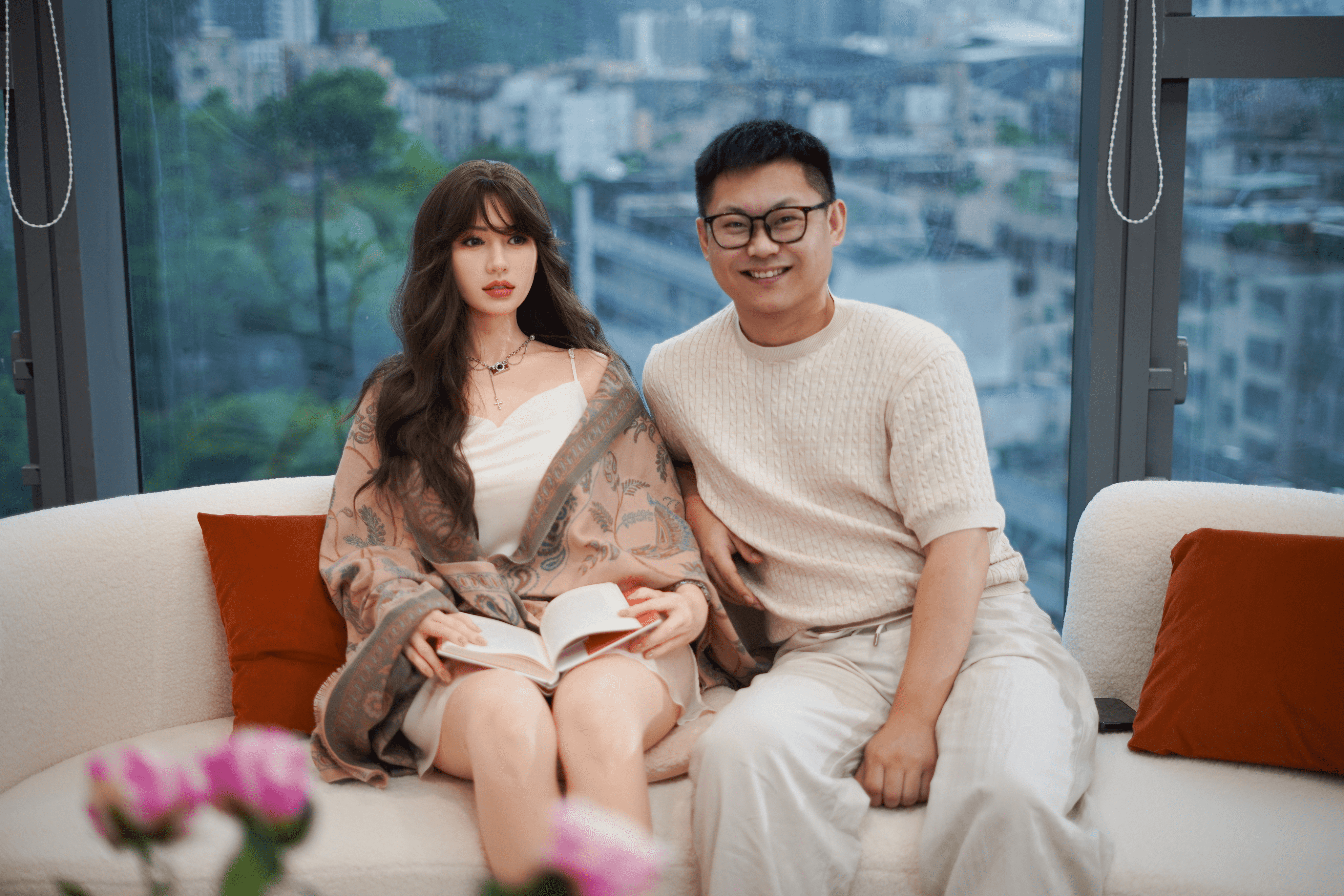 Heng Wu (Mark) with Eva.i